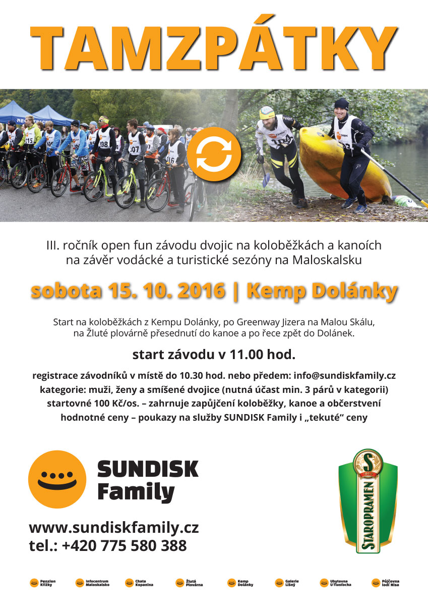 sundusk family zakončení sezony 2016 žluta plovarna dolanky