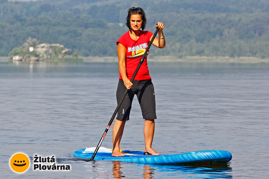 Žlutá plovárna - paddleboard